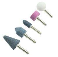 ชุด หินเจียรไนย แกน 6 มม.  Mounted Stone Φ6mm Shank 5Pcs Set