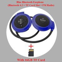 【The-Best】 candangjiaoe HOMEBARL 3D Mini 503 Mini503 Bluetooth 4.2ชุดหูฟังกีฬาหูฟังไร้สายหูฟังสเตอริโอเพลง + 8GB 16GB SD