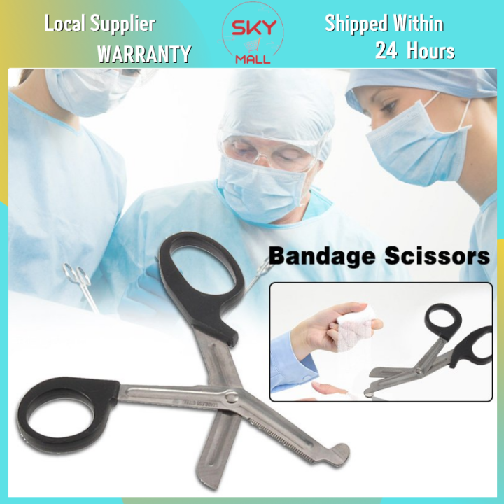Bandage Scissors Stainless Steel Gauze Cutter Trauma Gauze Bandage