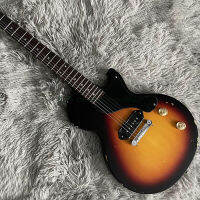 หลังสีน้ำตาลรถกระบะ Gibson Les Paul จูเนียร์กีต้าร์ไฟฟ้า P90สีแบบ Sunburst