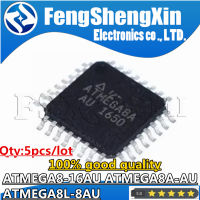 5ชิ้น ATMEDA8A-AU 8AU ATMEDA8L-8AU ATMEGE8 16AU ATMEGA QFP-32ชิปเซ็ต