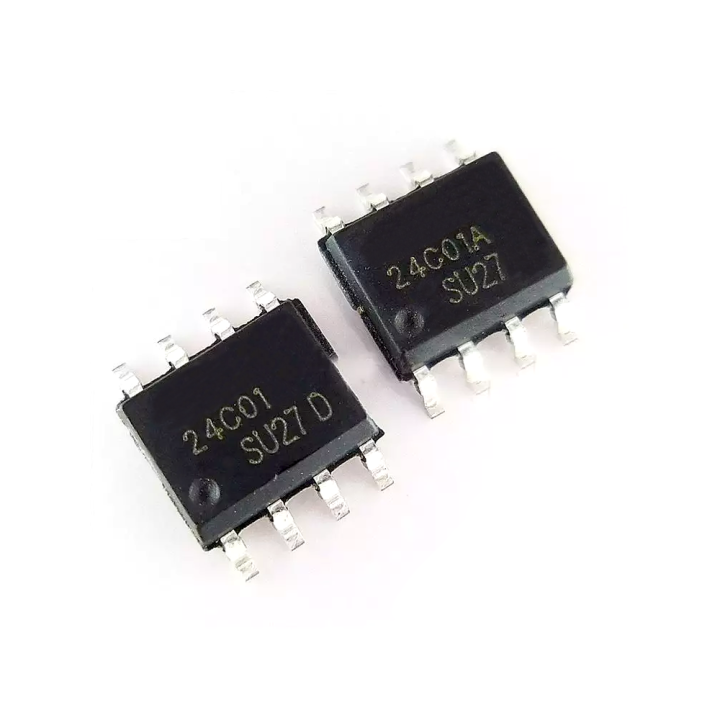 (1ตัว) ไอซี EEPROM 24C01 24C02 24C04 24C08 24C16 24C32 93C46 93C56 ...