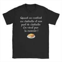 Kaamelott Quote Merlin When You Confuse A Clafoutis With A Slice Of Clafoutis Men T Shirts Short Sleeve Cotton Clothing