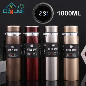 316 Stainless Steel Portable Large Capacity Water Bottle With Cold  Insulation Sleeve, Can Hold 600ml, Fit In Bag, Perfect For Car, Keep Warm  For Up To 24 Hours