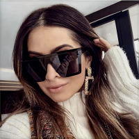 Fashion Oversized Womens Sunglasses Mirror Windproof Shades Driving Glasses Female vintage Big Frame Square Sunglasses Goggles