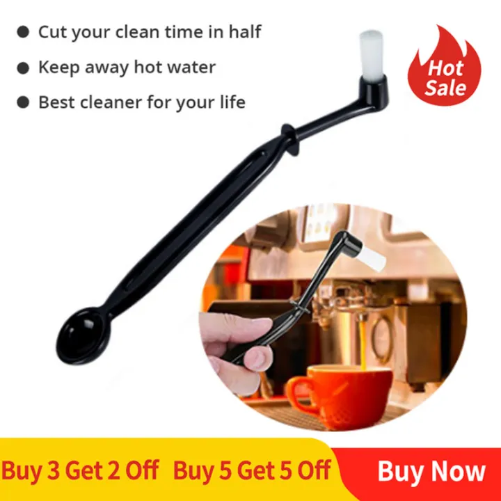 2 In 1 Coffee Machine Cleaning Brush Coffee Espresso Machine Group Head