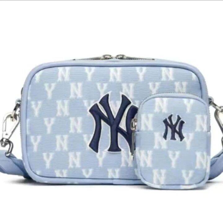 mlb-official-ny-korean-ml-trendy-brand-couple-shoulder-bag-mother-and-child-camera-bag-ny-embroidery-messenger-bag-men-and-women-all-match-sports-and-leisure-bag