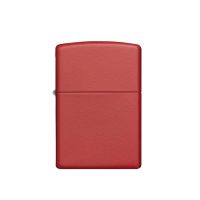 Zippo 233 Classic Red Matte / Made in USA / Boyfriend Gift