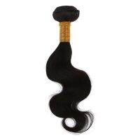 Body Wave Hair cheap human unprocessed weft hair weaving black color weave weft wavy Hair Extensions 1 bundle 50g