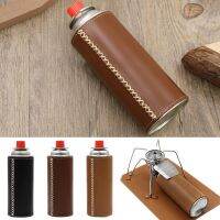 【hot】❅  Outdoor Anti-slip Gas Can Cover Anti-impact Storage Camping Leather Cylinder Sleeve