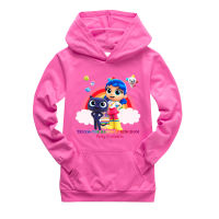 True And Rainbow Hoodie สำหรับเด็ก,เสื้อมีกระเป๋าเด็กหญิงเด็กชายฤดูใบไม้ร่วงน่ารัก2-16ปี65% แขนยาวผ้าฝ้าย + เส้นใยโพลีเอสเตอร์35% เสื้อผ้าเด็กเสื้อกันหนาว0000