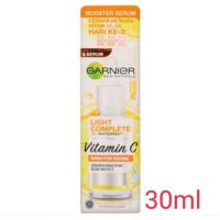 การ์นิเย่ ไบรท์ คอมพลีท วิตามินซี บูสเตอร์ เซรั่มลดจุด GARNIER BOOSTER SERUM ขนาด 30ml.EXP.24