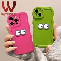 เคสโทรศัพท์รูปคลื่นตาขำขัน3D ใหญ่สุดน่ารักสำหรับ Samsung กาแล็คซี่ A20 A30 A51 A34 A22 M32 M22 A04S A13 A53 A33 A14 A54ฝาครอบหลังซิลิโคน