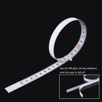 Stainless Steel Miter Track Tape Measure Self Adhesive Metric Scale Ruler Rust-Proof Durable And Wear-Resistan Ruler 1-5m