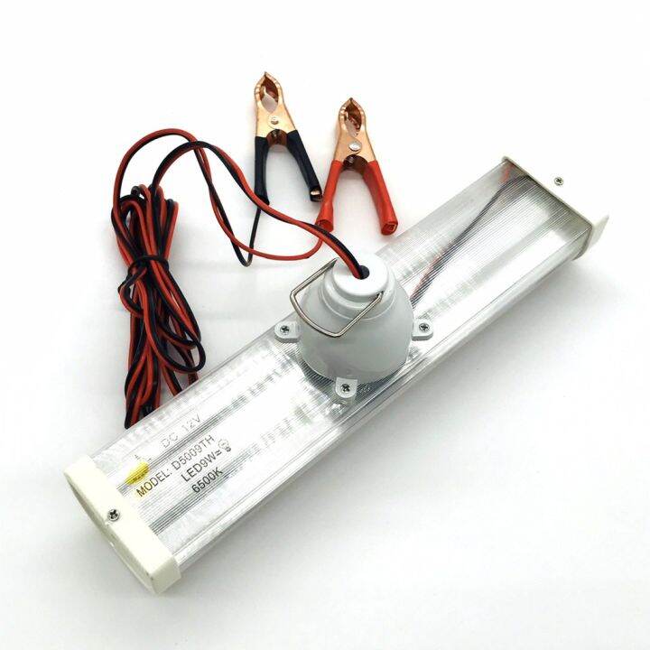 โปรโมชั่น-หลอดไฟled12v-9w-หลอดled-12v-รางdc-12v-อ้วน-หลอดไฟdc-หลอดไฟled-พร้อมปากคีบแบต-สาย2เมตร-ราคาถูก-หลอด-ไฟ-หลอดไฟตกแต่ง-หลอดไฟบ้าน-หลอดไฟพลังแดด