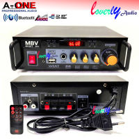 MBV เครื่องเสียง ขยายเสียง แอมป์ AC DC Amplifier Bluetooth USB รุ่น AV-2277 D13