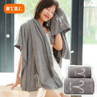 RYRA Conslation ผ้าขนหนูขนาดใหญ่กำมะหยี่ปะการังอ่อนผ้าขนหนูอาบน้ำดูดซับสีทึบในครัวเรือนห้องอาบน้ำแผ่นอาบน้ำผ้าขนหนู