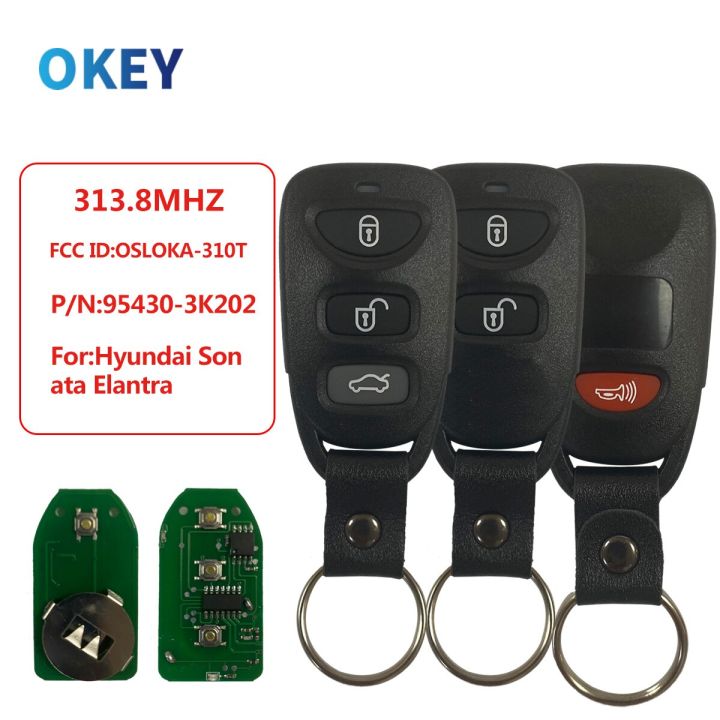 กุญแจ-mobil-remote-control-อัจฉริยะ-okey-สำหรับฮุนไดอีแลนตาโซนาตา2007-2010สำหรับปุ่ม-osloka-310t-2012-2011เน้น