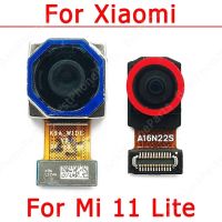 สำหรับ Xiaomi Mi 11 Lite Selfie ด้านหน้าด้านหน้าขนาดเล็กกล้องหน้าโมดูลกล้องด้านหลังชิ้นส่วนอะไหล่สำรอง