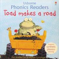 Advanced toad makes a road phones readers by Phil roxbee Cox paperback Usborne publishing toad paves the road Shendong childrens original English picture book