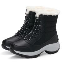 Winter Boots Waterproof Boots Women Snow Boots Plush Warm Ankle Boots For Female Winter Shoes Booties Botas Mujer