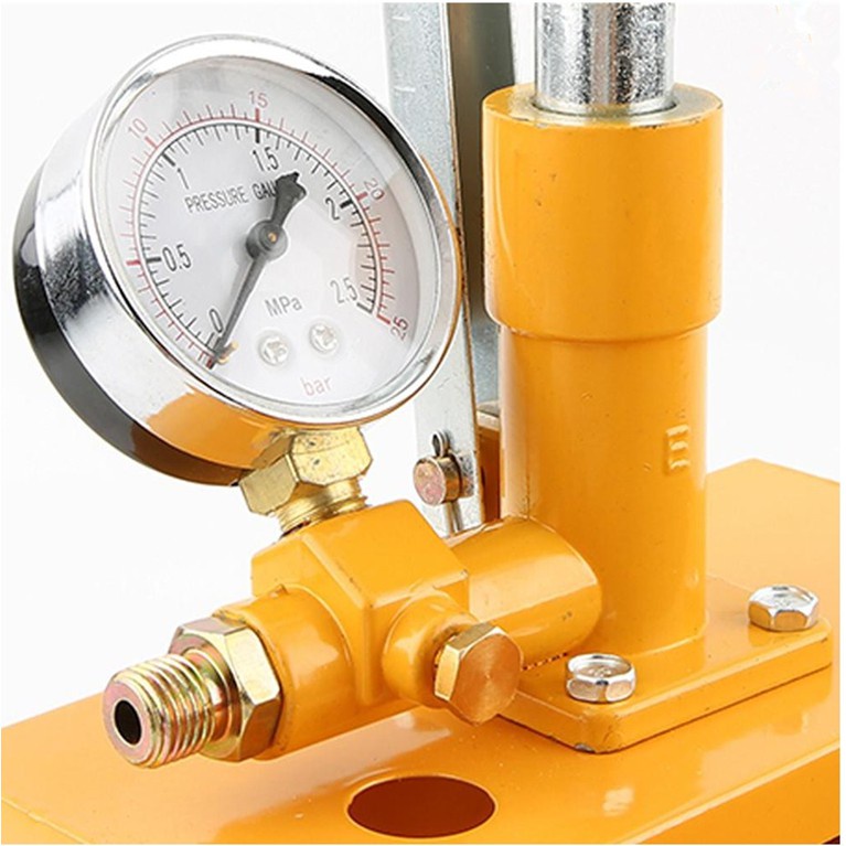 2.5MPa 25KG Water Pressure Tester PumpTank Manual Hydraulic Oil Test Tools Set 