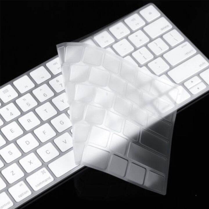 magic-keyboard-silicone-keyboard-cover-a1644-a1314-cover-skin-protector-for-apple-imac-keyboard-with-number-key-a1843-a1243-basic-keyboards