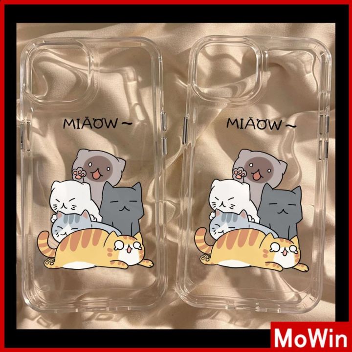 mowin-เข้ากันได้สำหรับ-เคสไอโฟน-เคสไอโฟน11-เคส-iphone-11-เคสนิ่ม-tpu-รูใหญ่-เคสโทรศัพท์อวกาศน่ารัก-cartoon-หมาขาวตลกภาษาอังกฤษ-ตัวป้องกันกล้องกันกระแทก-compatible-with-iphone-14-13-12-pro-max-11-xr-xs