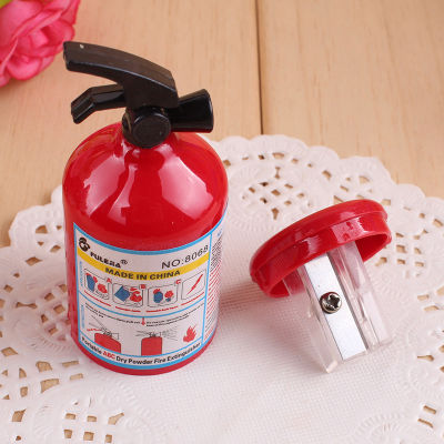 Stationery Creative Fire Extinguisher Pencil Sharpener Kawaii School Supplies Stationery Items Student Prize For Kids Gift