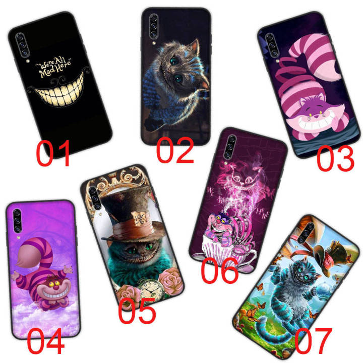 cheshire-cat-อ่อนนุ่ม-ซิลิโคน-เคสโทรศัพท์-หรับ-oppo-find-x3-a33-a93-a57-a77-a96-a95-a73-f9-a32-a94-a74-a91-a17-pro-lite-neo-black-ปก