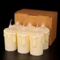 BolehDeals Safe Flameless LED Tealight Votive Candle Pillar Candle for Wedding Birthday Anniversary Party Decor