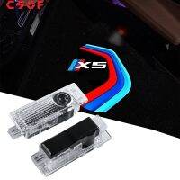 For BMW X1 X2 X3 X4 X5 X6 X7 E60 E70 Car Accesories Car Light Interior 2Pcs Car Door Welcome LED Projector Laser Logo Door Light