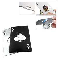 ✹✹✧ Portable Poker Card Shape Bottle Opener High Strength Convenient Open Bottle Beer Opener Tool For Home