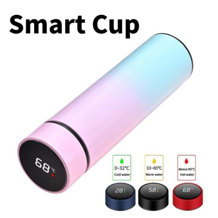 ☋⊙ Smart Thermos Cup Intelligent Stainless Steel Thermos Temperature