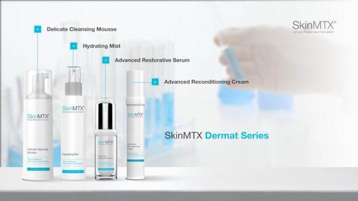 ซื้อ-1-แถมมาส์ก-1-skinmtx-skin-mtx-advanced-reconditioning-cream-30ml-ครีมช่วยเสริมสร้างเกราะป้องกันผิว-ฟื้นฟูหลังเลเซอร์-ผิวแพ้ง่ายใช้ไ้ด้-แท้100