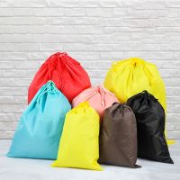 Colorful Waterproof Drawstring Shoes Underwear Travel Sport Storage Bags Nylon Bags Organizer Clothes Packing