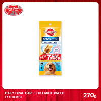 [10 PCS][MANOON] PEDIGREE Denta Stix Daily Oral Care Large Breed (7 Sticks) 270g