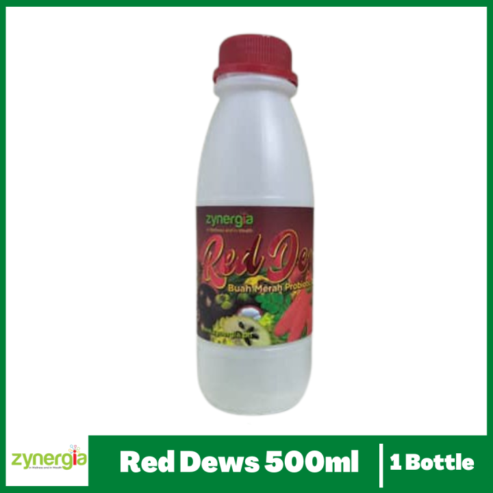 Zynergia Red Dews 500 ml ( 1 Bottle ) Lazada PH