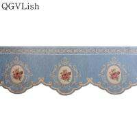 【LZ】 QGVLish 35cm Wide Ethnic Jacqurd Lace Ribbon Belt Curtain Lace Trim Webbing DIY Valance Curtain Accessories Bedroom Home Decor