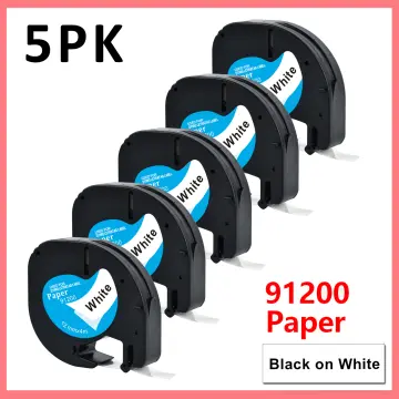 10PK Compatible Dymo D1 45013 Label Tape LabelManager 160 280 155 Black on  White