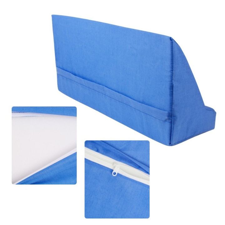 ลดราคา-abloom-หมอนรองขา-ทรงสามเหลี่ยม-มีซิป-รุ่น-r-shape-triangle-shape-leg-pillow-bed-wedge-pillow-มีขนาดให้เลือก