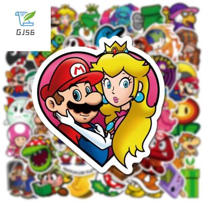 GJ56คละแบบกันน้ำกระเป๋าสติ๊กเกอร์ไดอารี่สมุดภาพตกแต่งโทรศัพท์มือถือรูปลอกการ์ตูนญี่ปุ่นสติ๊กเกอร์ติดอัลบั้ม Super Luigi Decals เกมญี่ปุ่นสติกเกอร์ DIY สติกเกอร์ตกแต่ง