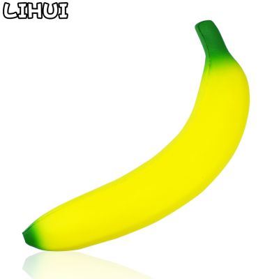 Banana Cute Squishy Toys for Children Novelty Antistress Squishies Slow Rising Soft Bag Strap Pendant Toy Gifts Party Decoration