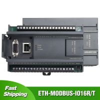 ETH-MODBUS-IO16R ETH-MODBUS-IO16T โมดูลแปลงอีเธอร์เน็ตโมดูล16ช่องชิ้นส่วนวงจรไฟฟ้าอินพุตเอาต์พุตจุด