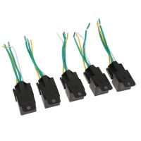 5 Pieces Pin DC48V 40A Automotive Car Wiring Harness Normally Closed Relay