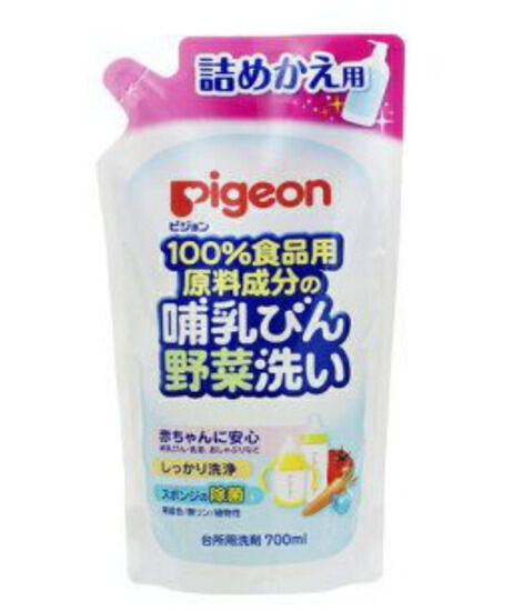 Hcmnước rửa bình sữa trẻ em pigeon nhập nhật - túi 700ml - ảnh sản phẩm 1