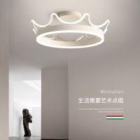 [COD] Bedroom 2023 new living room main study restaurant led crown childrens ceiling lamps