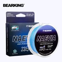 [HOT LIAXLLWISAAZH 534] BEARKING ยี่ห้อ10 93LB Multifilament สายตกปลา4 Strands 150M PE สายตกปลาถัก Smooth สำหรับตกปลาคาร์พ