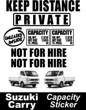 Suzuki SUPER Carry Sticker for Sale by teammightyboy
