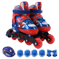 Mesuca Spiderman Inline Skate Combo set เมซูก้า สไปเดอร์แมน ชุดรองเท้าสเก็ต และอุปกรณ์ป้องกัน VCY41037-S8